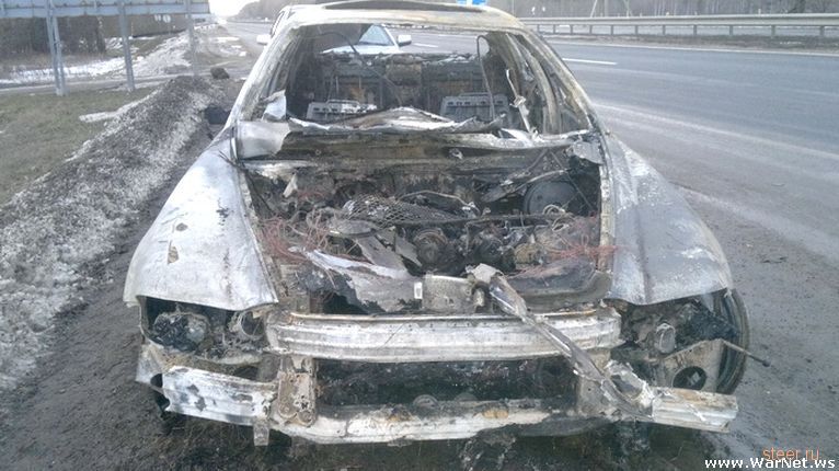 Maserati сгорел в последний день действия страховки