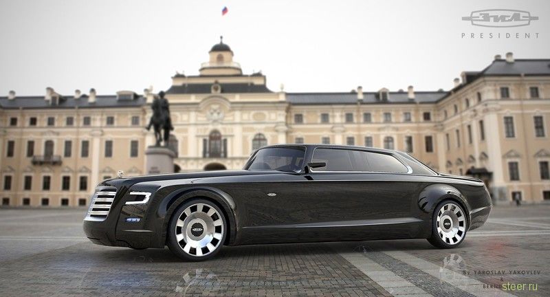 Как могли бы выглядеть российские автомобили: крутые концепты