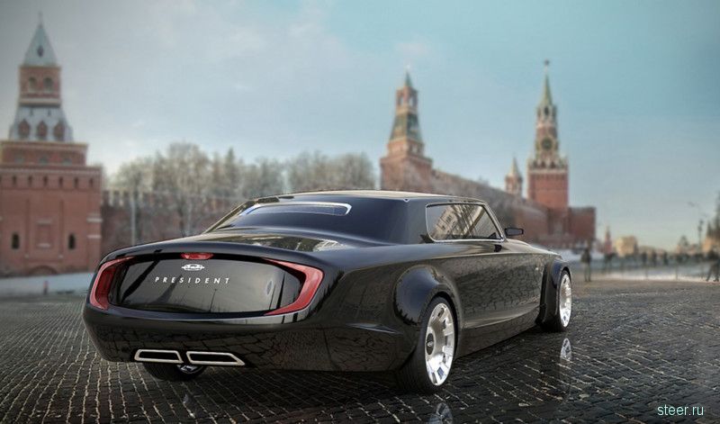 Как могли бы выглядеть российские автомобили: крутые концепты