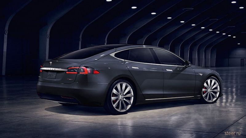 Официальные фото обновленной Tesla Model S