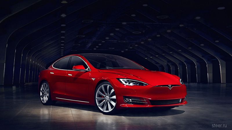 Официальные фото обновленной Tesla Model S