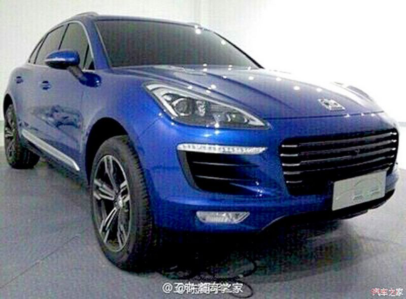 В Китае готовят к запуску копию Porsche Macan в три раза дешевле оригинала