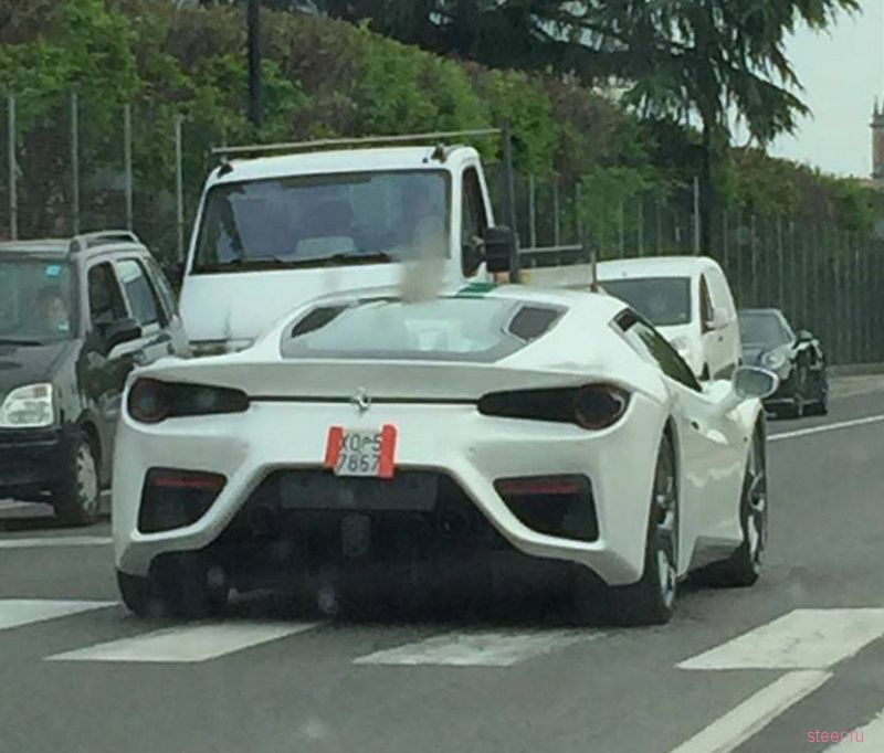 Неизвестную Ferrari заметили на дорогах