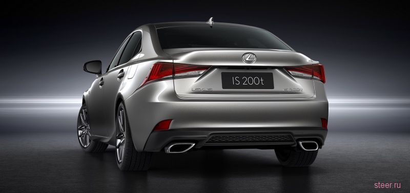 В Китае официально представили обновлённый Lexus IS 2016 года