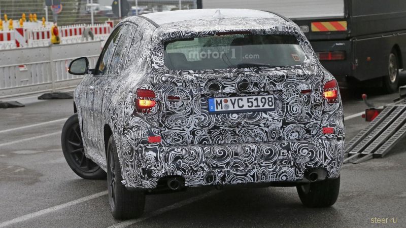 Первые фото нового BMW X3