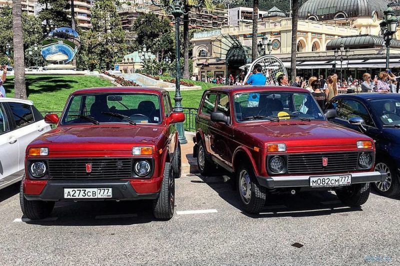 Lada 4x4 показали в Монако на выставке предметов роскоши