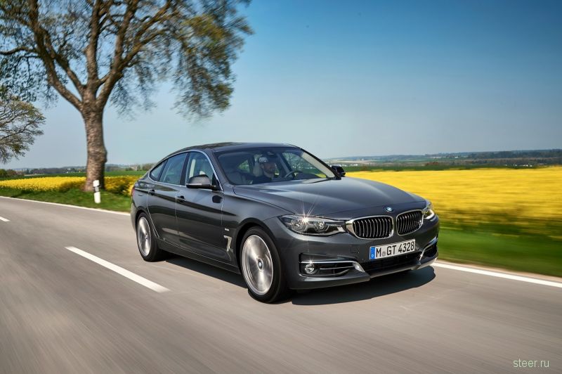 Обновлённый BMW 3 GT представлен официально