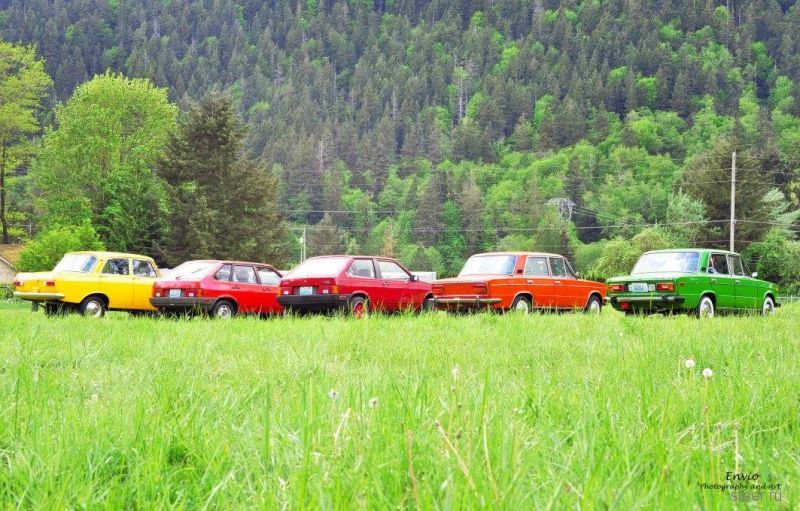 В США прошел слет владельцев советских авто