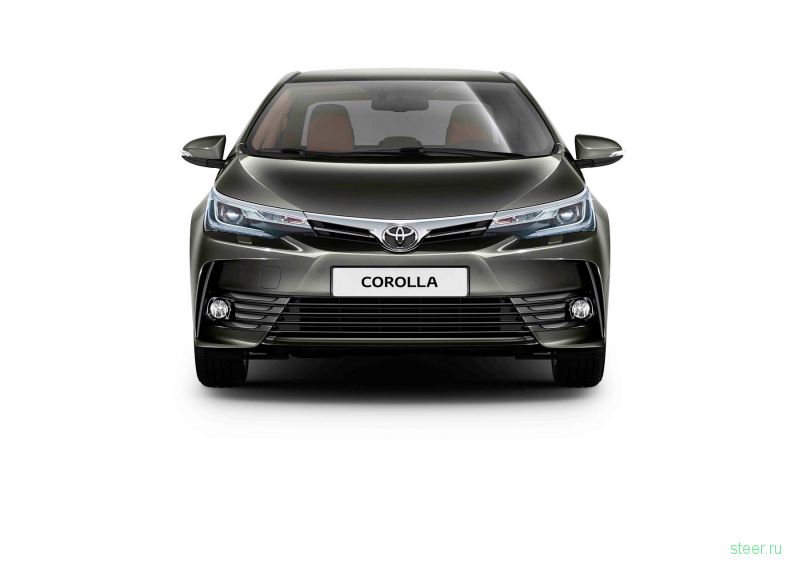 Toyota представила обновленную Corolla