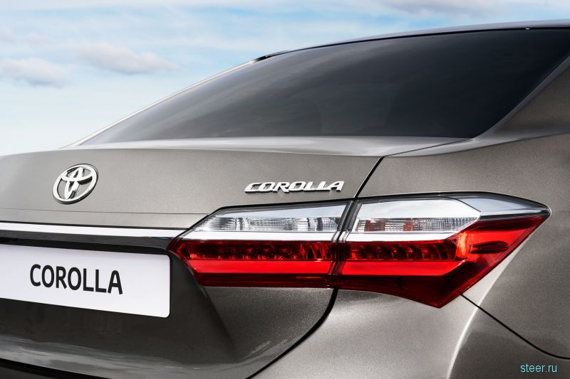 Toyota представила обновленную Corolla