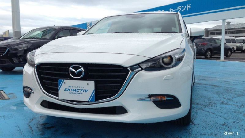 Первые фото обновленной Mazda3