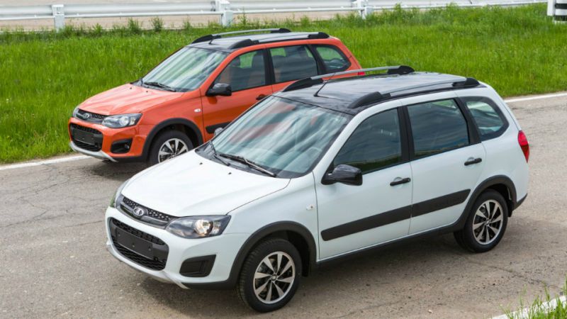 Lada Kalina Cross : специальная «черная» версия Black Line