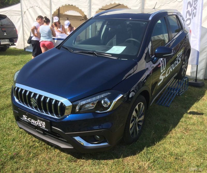 Первые фото обновленного Suzuki SX4/S-Cross