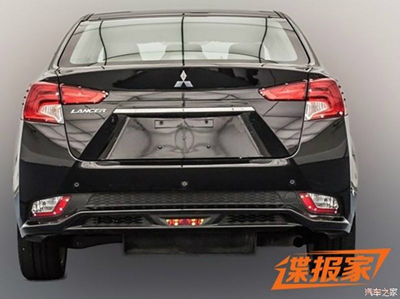 Первые фото обновленного Mitsubishi Lancer для китайского рынка