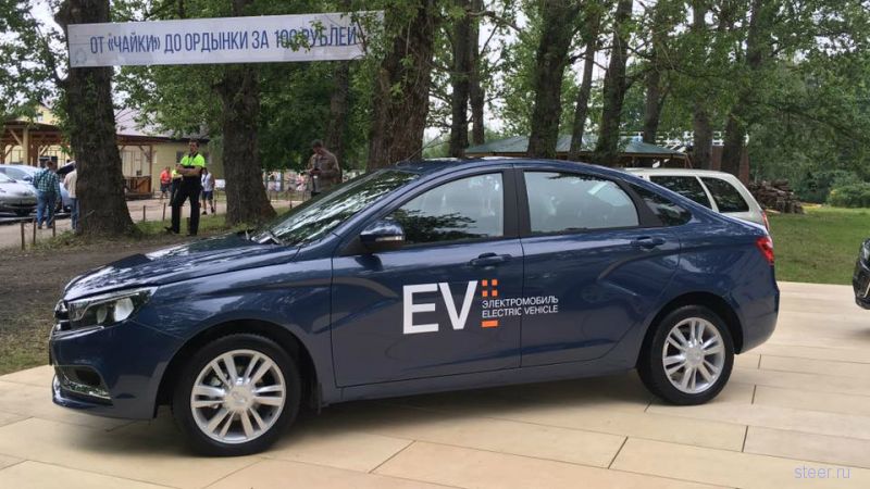 «АвтоВАЗ» представил прототип электрической «Весты»