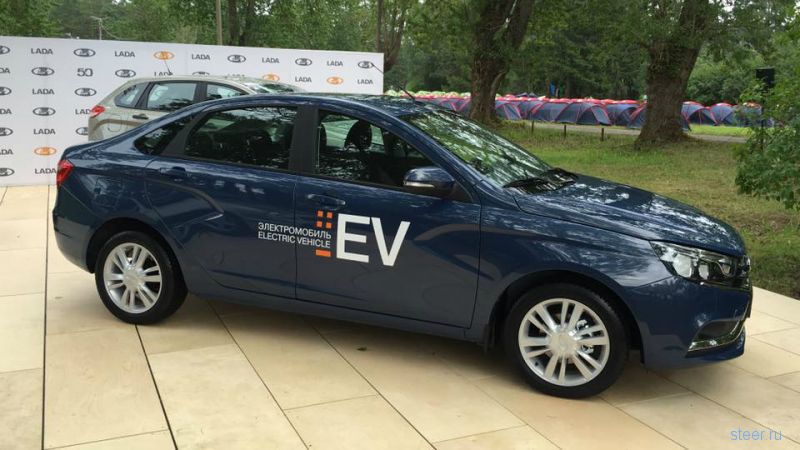 «АвтоВАЗ» представил прототип электрической «Весты»