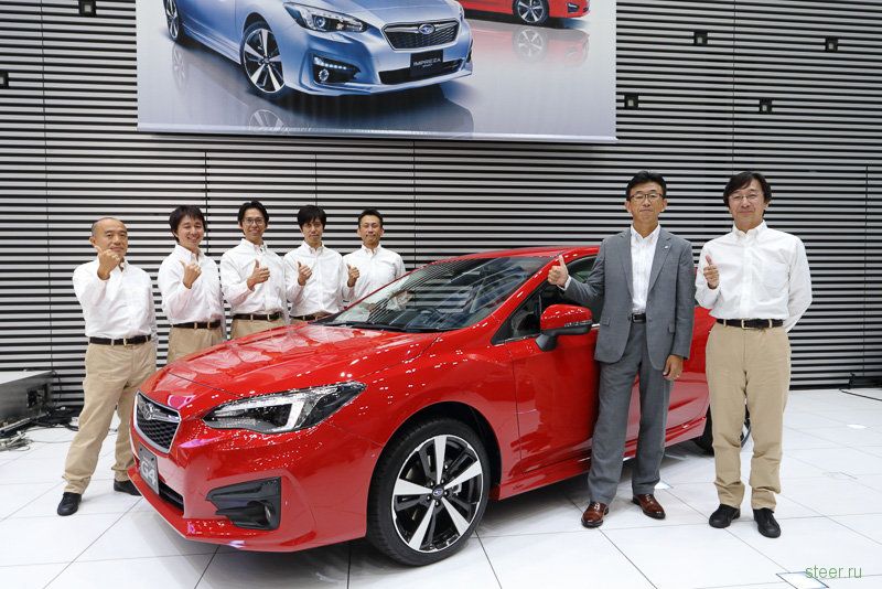 Представлено новое поколение семейства Subaru Impreza