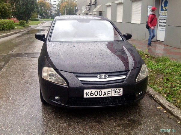 Концепт ВАЗ 2116 замечен на дорогах Тольятти