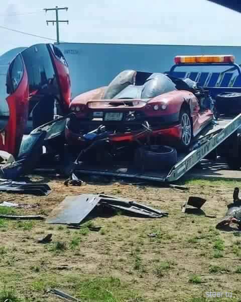 Ужасная авария с суперкаром Koenigsegg CCX в Мексике