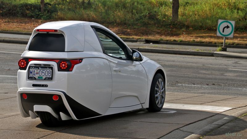 В Канаде представлен серийный трицикл Electra Meccanica Solo