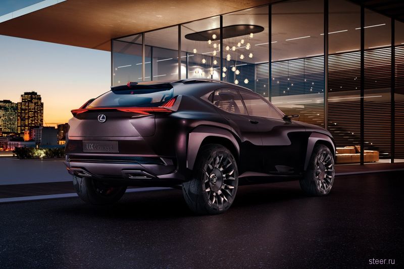 Представлено фото салона нового Lexus UX