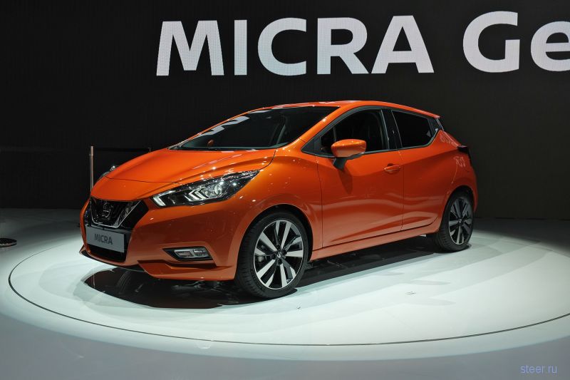 Nissan показал новую Micra