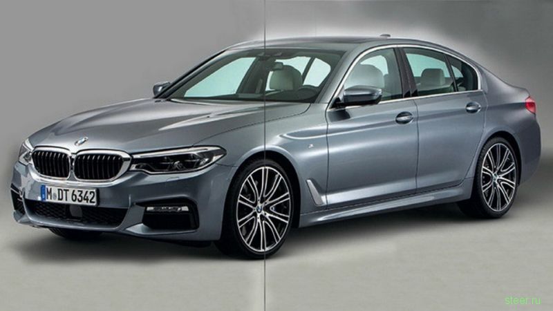 Новую «пятерку» BMW показали до премьеры