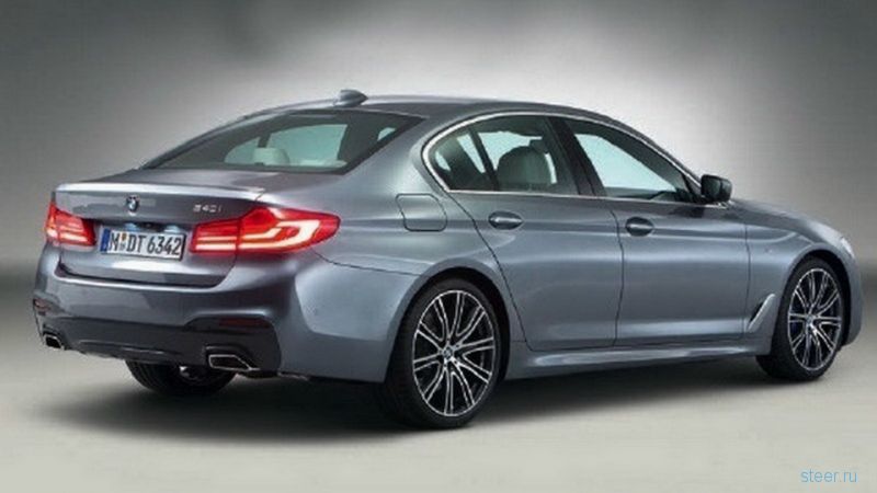 Новую «пятерку» BMW показали до премьеры