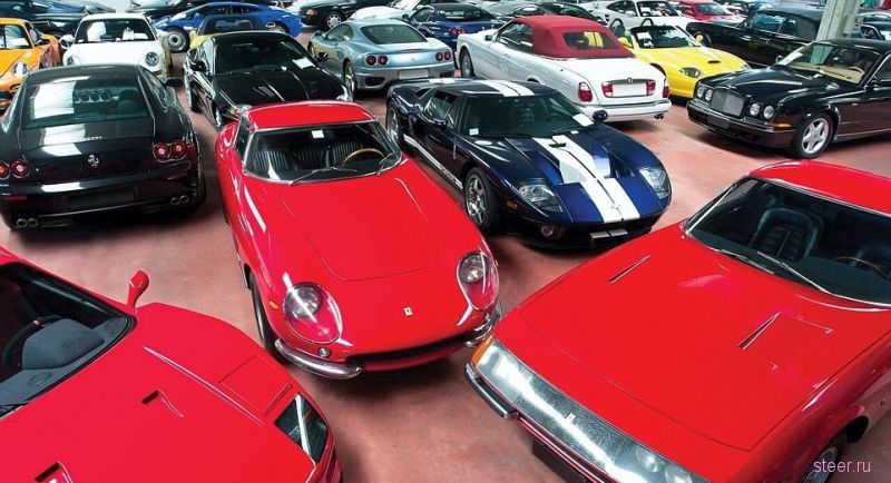 Коллекцию из 430 редких авто изъяли у итальянского бизнесмена