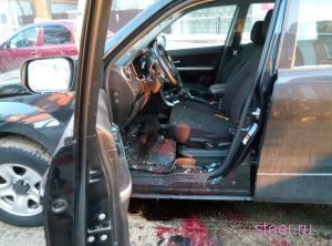 Взрыв автомобиля в Рязани