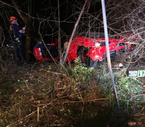 Пьяный техасец разбил Ferrari 458 Special