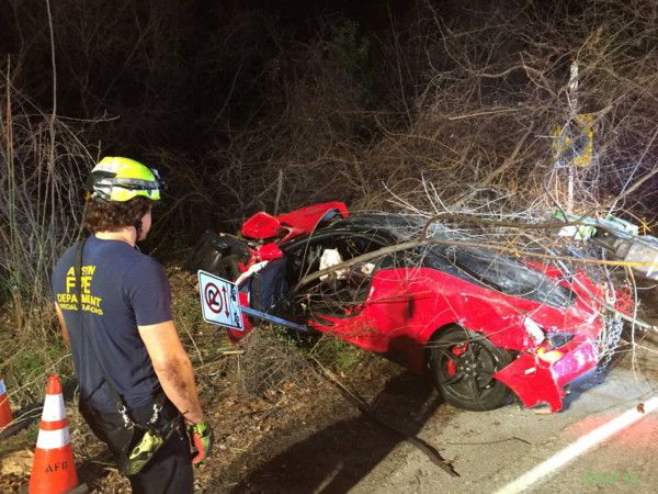 Пьяный техасец разбил Ferrari 458 Special