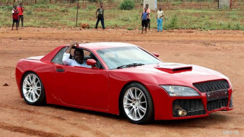 Африканский инженер создал спорткар за 17 тысяч долларов