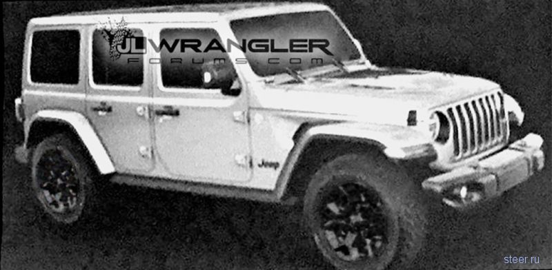 Первые изображения нового Jeep Wrangler