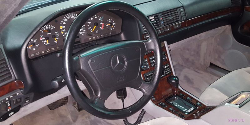 Бронированный Mercedes-Benz Бориса Ельцина продают за 20 млн рублей