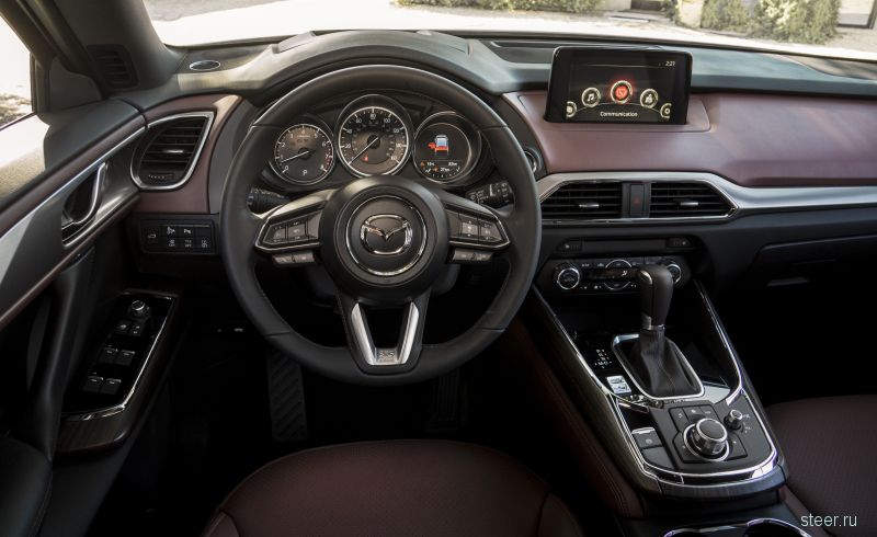 Новый большой кроссовер Mazda CX-9 будет продаваться от 2 890 000 рублей
