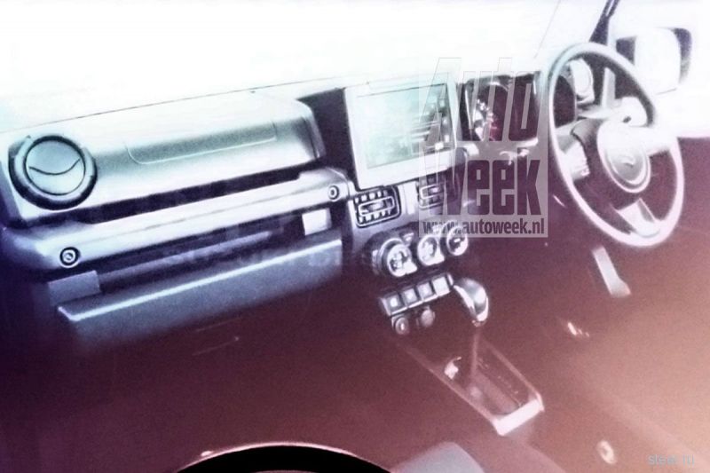 Первые неофициальные фото нового Suzuki Jimny