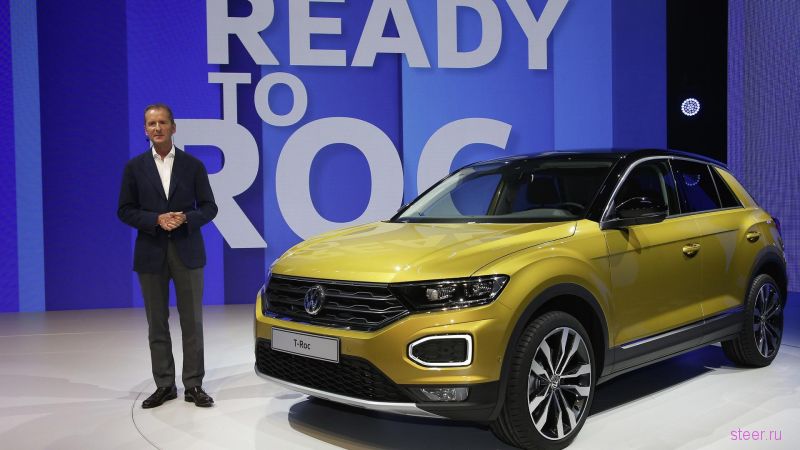 Volkswagen официально представил новый кроссовер T-Roc