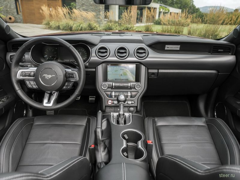 Обновленный Ford Mustang для европейцев: еще более мощный 5,0-литровый V8