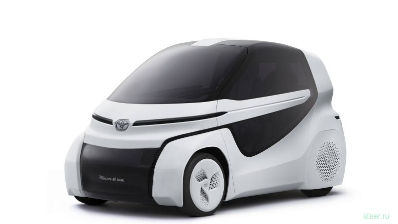 Toyota Concept-i Ride : маленький автомобиль с дверью «крыло чайки»