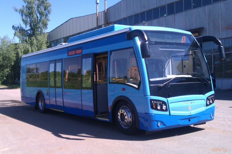«Вихрь» : газовый автобус с необычным дизайном