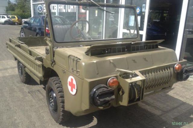 Уникальный военный внедорожник ЛуАЗ-967 выставлен на продажу в Германии.