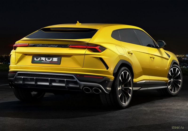 Официально представлен самый быстрый внедорожник в мире Lamborghini Urus