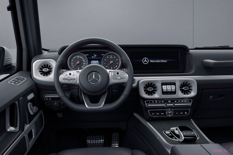 Официально представлен салон нового Mercedes-Benz G-Class