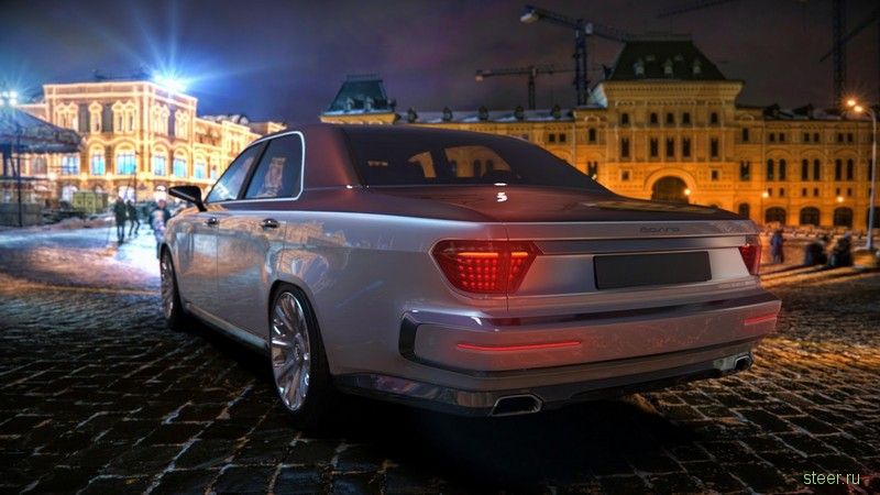 Возрождение «Волги» ГАЗ-24: новый проект российского дизайнера