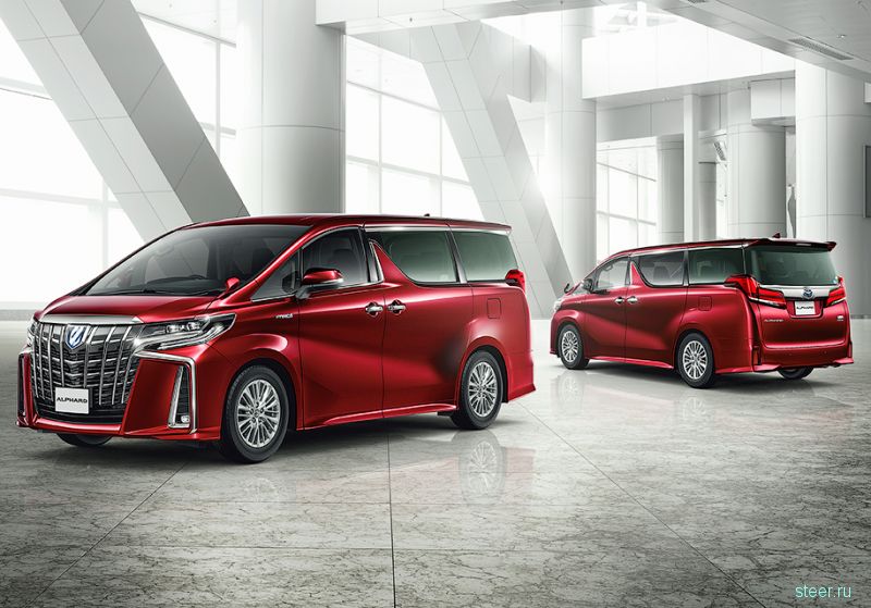 Toyota будет продавать в России маленький кроссовер C-HR, минивен Alphard и новую Camry
