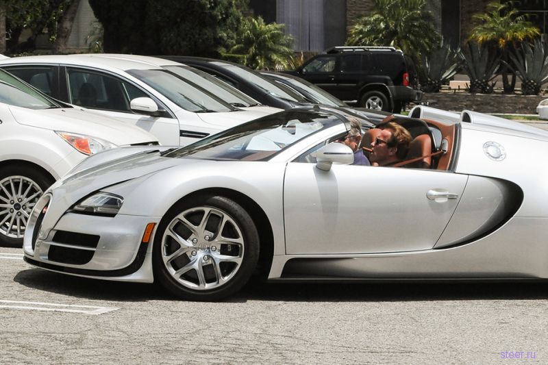 Bugatti Veyron Шварценеггер продали за 2,5 миллиона долларов