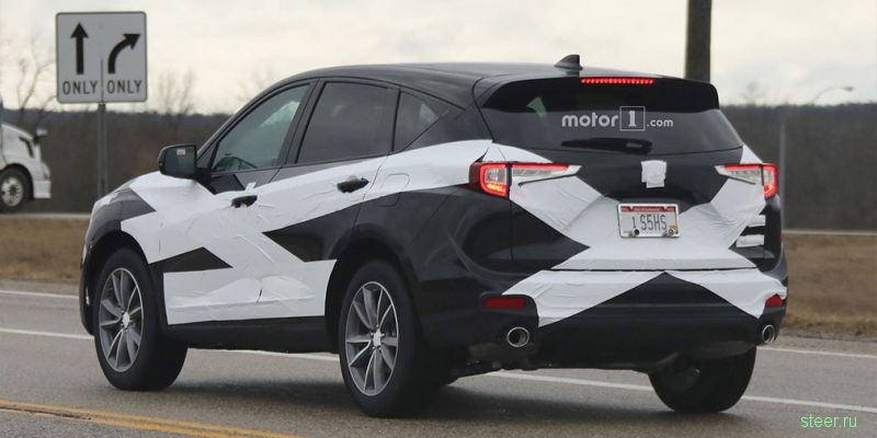 Новую Acura RDX заметили на тестах