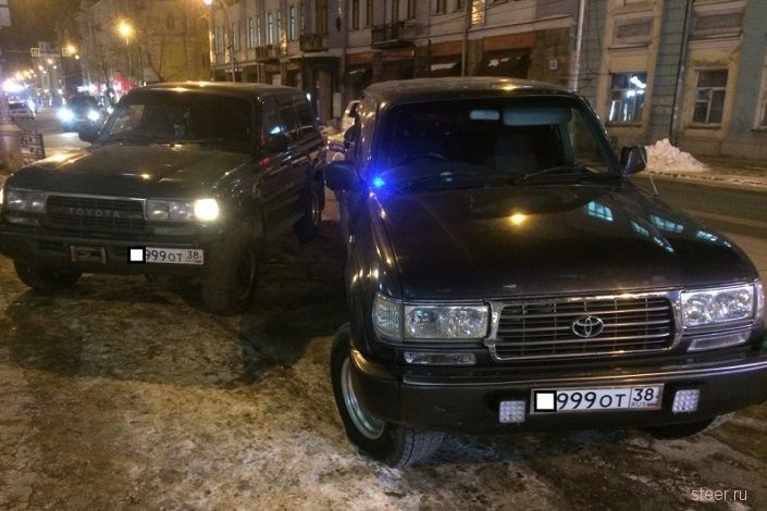 В Иркутске полицейские выявили автомобиль с поддельным госномером