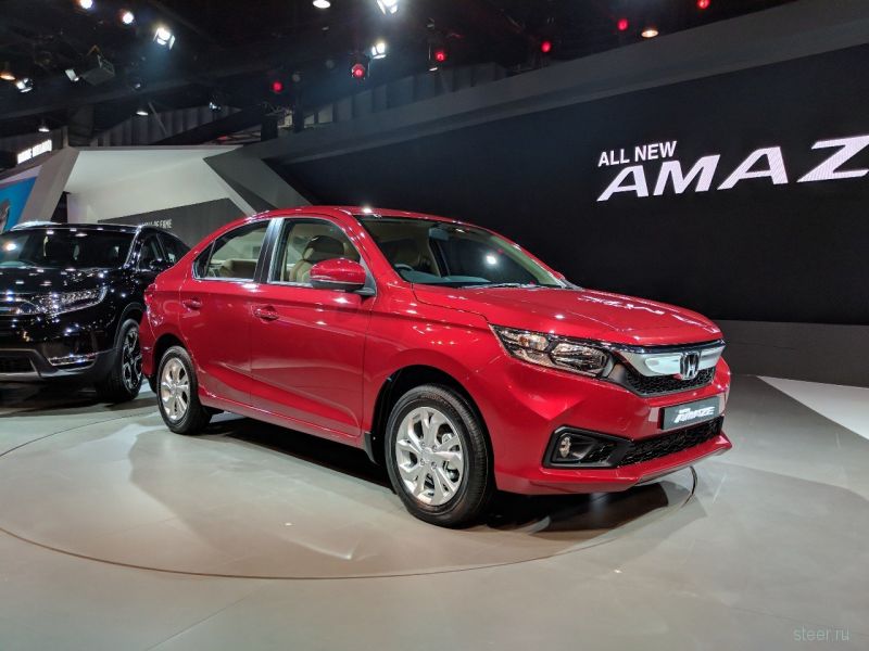 Honda Amaze : компактный седан для развивающихся рынков Азии